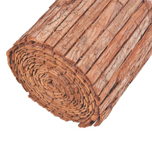 Gartenzaun Rinde 100050 cm