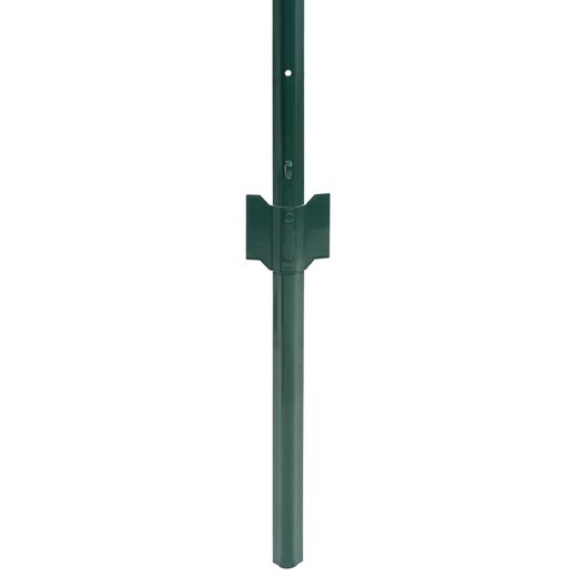 Metallzaun Stahl 20 x 0,8 m Grn