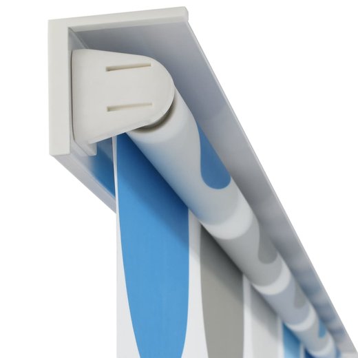 Duschrollo 80 x 240 cm Kreismuster