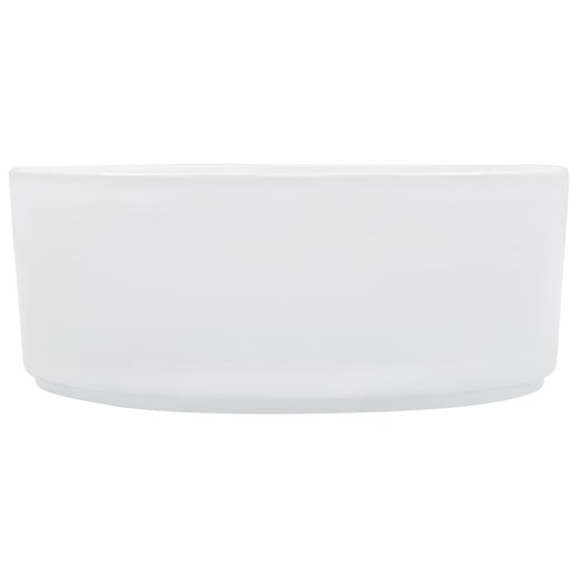 Waschbecken 36 x 14 cm Keramik Wei