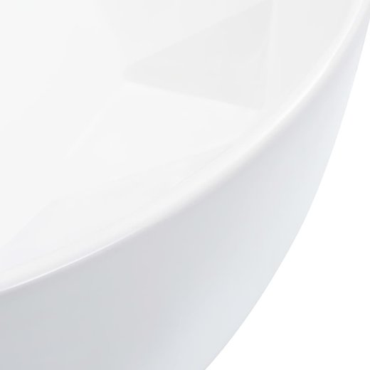 Waschbecken 36 x 14 cm Keramik Wei