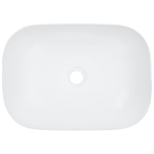 Waschbecken 45,5 x 32 x 13 cm Keramik Wei