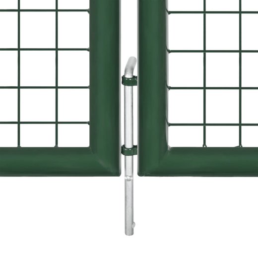 Gartentor Stahl 350 x 75 cm Grn