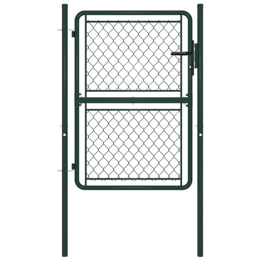 Gartentor Stahl 100125 cm Grn