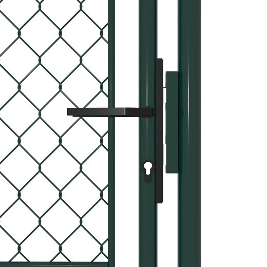 Gartentor Stahl 100125 cm Grn