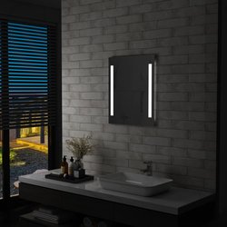 Badezimmer-LED-Wandspiegel mit Regal 5070 cm