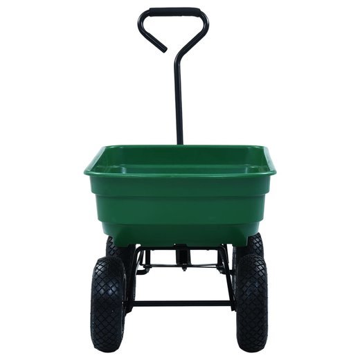 Garten-Kippwagen 300 kg 75 L Grn