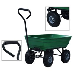 Garten-Kippwagen 300 kg 75 L Grn