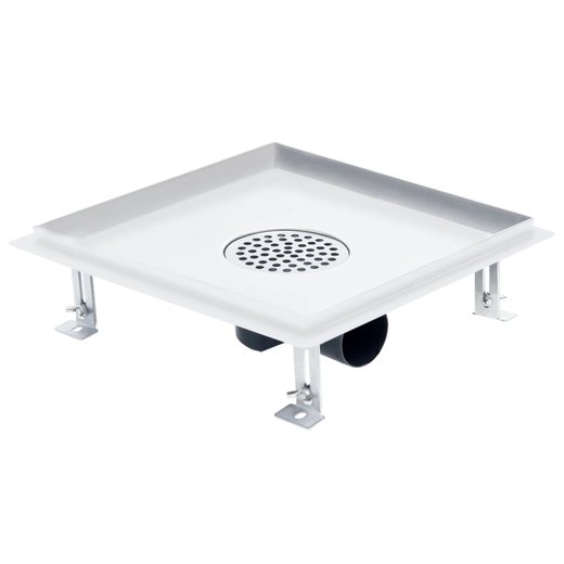 Duschablauf 2-in-1 Flacher und Flieseneinsatz-Deckel 2525 cm