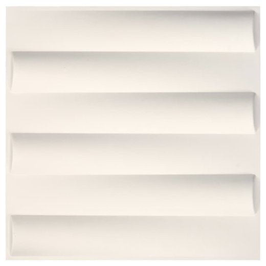 Wandpaneele 24 Stk. 3D 0,50,5 m 6 m