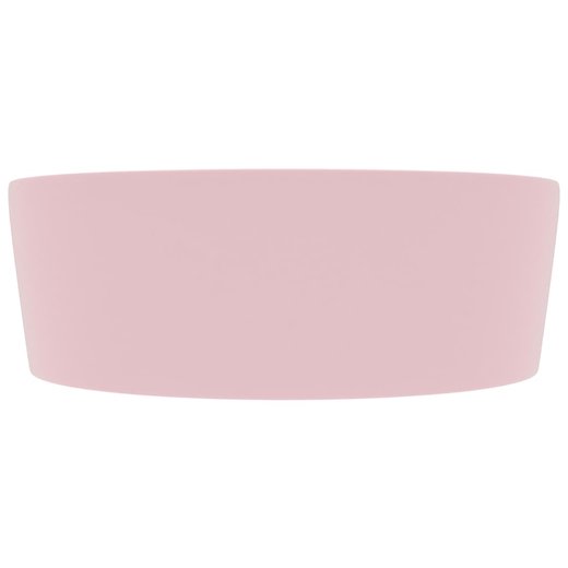 Luxus-Waschbecken mit berlauf Matt Rosa 36x13 cm Keramik