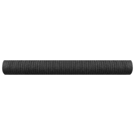 Zaunblende Anthrazit 2x25 m HDPE 135 g/m
