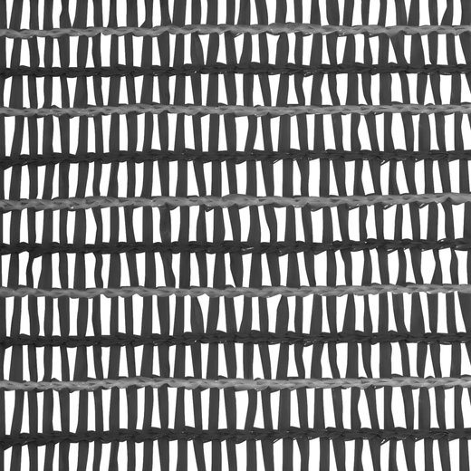 Zaunblende Anthrazit 2x50 m HDPE 135 g/m