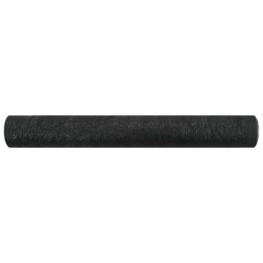 Zaunblende Schwarz 3,6x50 m HDPE 75 g/m