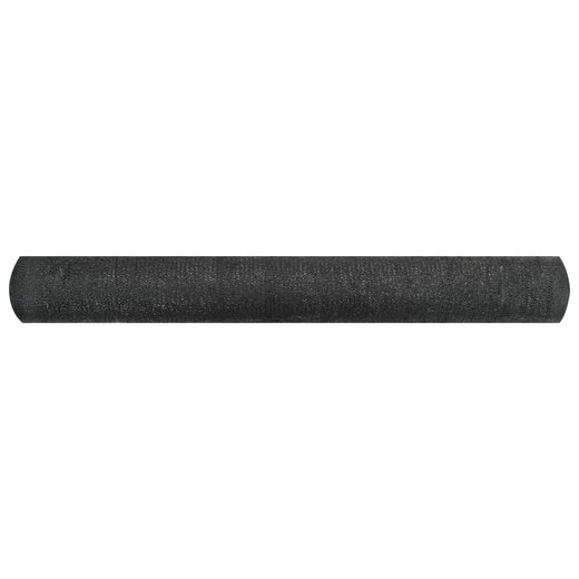 Zaunblende Schwarz 3,6x25 m HDPE 150 g/m