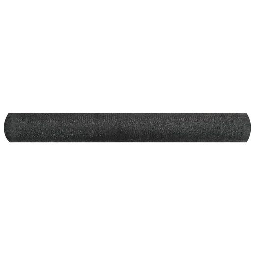 Zaunblende Schwarz 3,6x50 m HDPE 150 g/m
