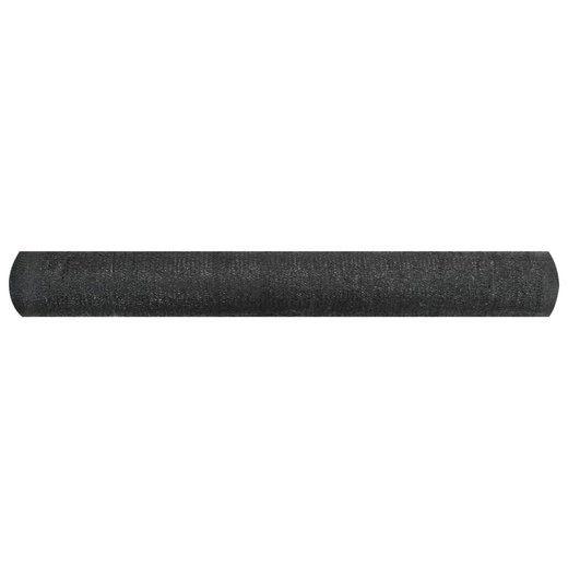 Zaunblende Schwarz 3,6x25 m HDPE 195 g/m