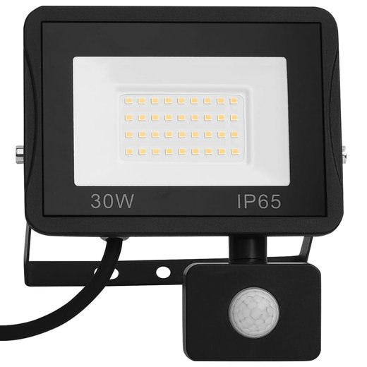 LED-Fluter mit Sensor 30 W Warmwei�