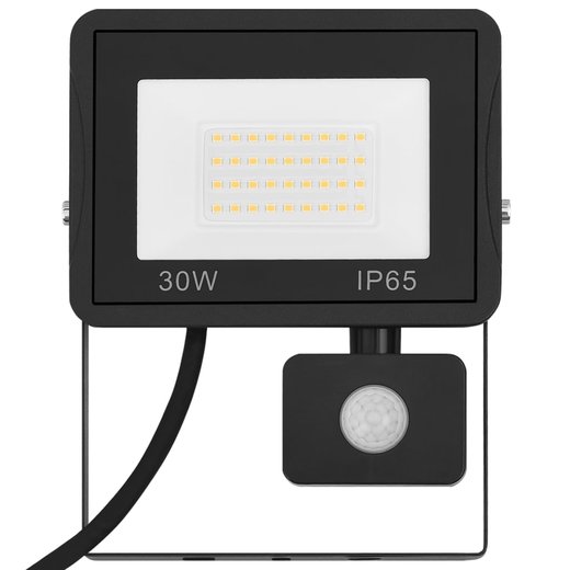 LED-Fluter mit Sensor 30 W Warmwei�