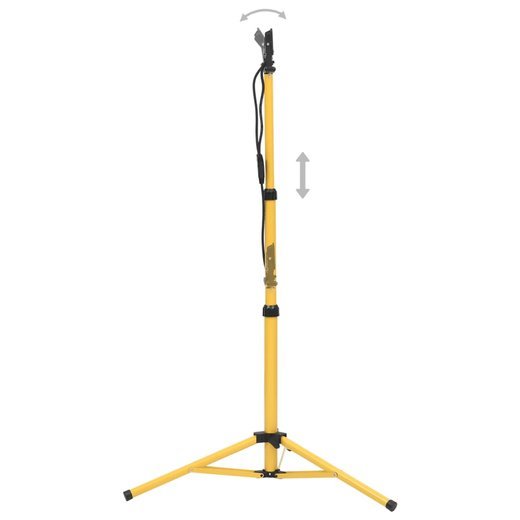 LED-Fluter mit Stativ 2x10 W Warmwei�