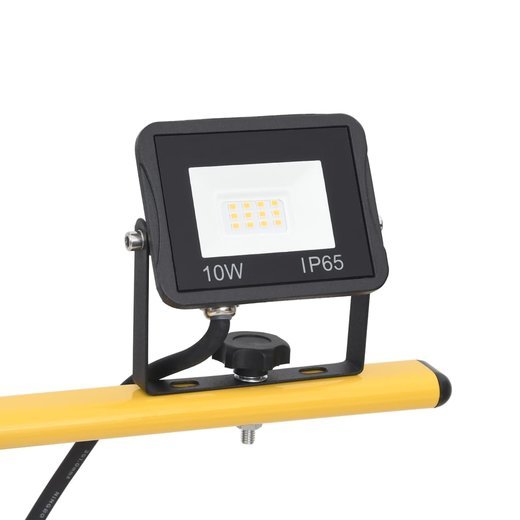 LED-Fluter mit Stativ 2x10 W Warmwei�