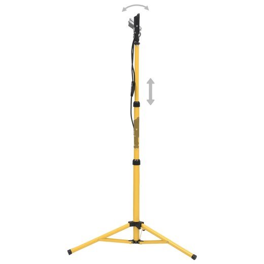 LED-Fluter mit Stativ 2x30 W Kaltwei�