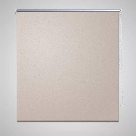 Verdunkelungsrollo  160 x 175 cm beige