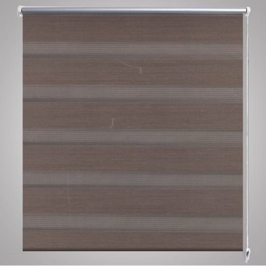 Doppelrollo 80 x 175 cm coffee