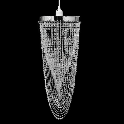 Kristall Anhnger Kronlampe 22 x 58 cm