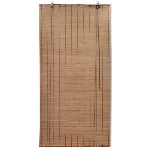 Braunes Bambusrollo 120 x 160 cm