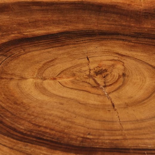 Couchtisch Massivholz Akazie 60 x 55 x 25 cm