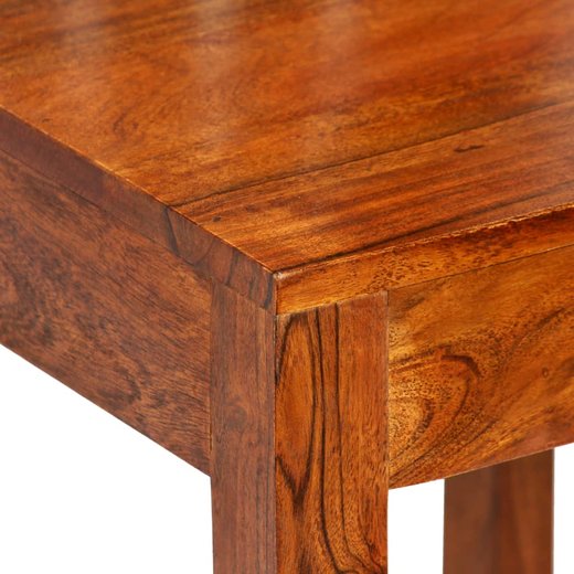 Esszimmersthle 2 Stk. Massivholz mit Palisander-Finish Modern