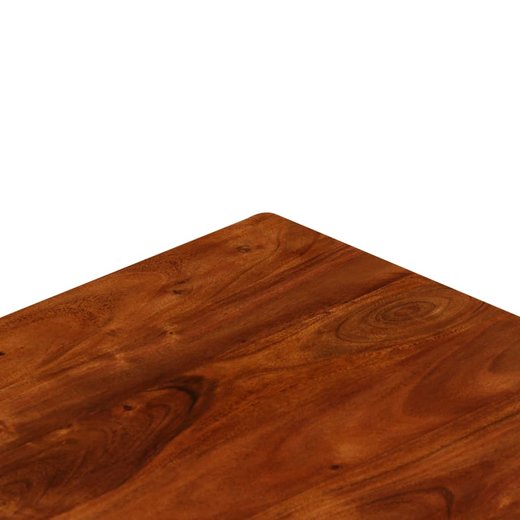 Couchtisch Akazienholz Massiv Palisander-Finish 100x50x30 cm