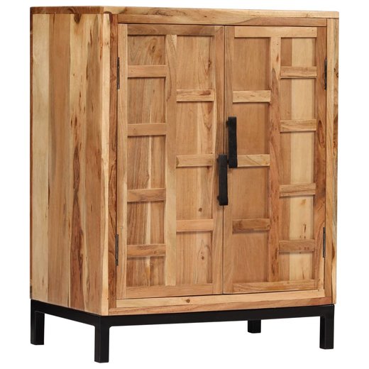 Sideboard Akazienholz Massiv 60 x 35 x 76 cm Braun