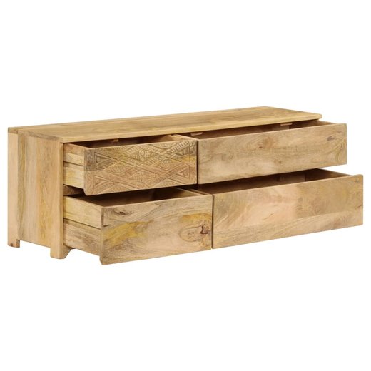 TV-Schrank Massivholz Mango 120 x 30 x 40 cm