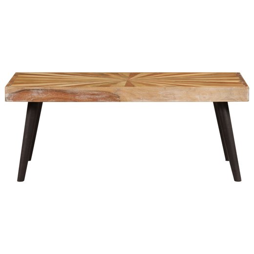 Couchtisch Mangoholz Massiv 90x55x36 cm