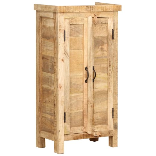 B�cherregal 50 x 30 x 180 cm Massivholz Mango