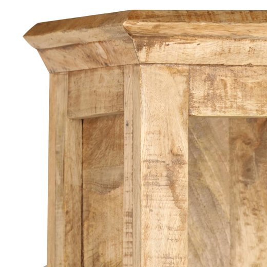 B�cherregal 50 x 30 x 180 cm Massivholz Mango