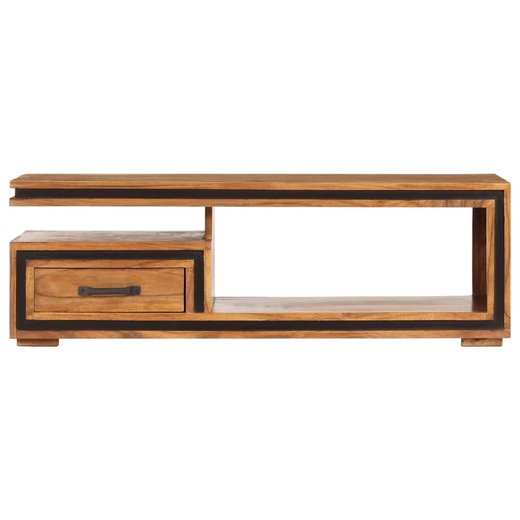 Couchtisch 100 x 45 x 33 cm Massivholz Akazie