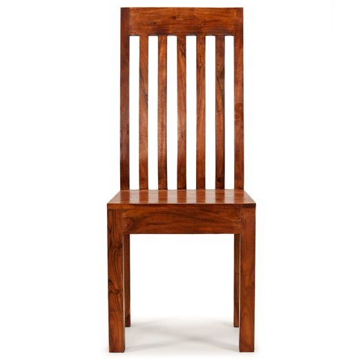 Esszimmersthle 4 Stk. Massivholz mit Palisander-Finish