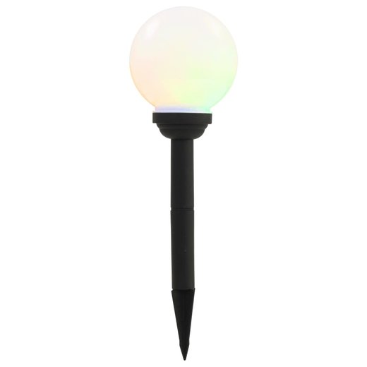 Solar-Auenleuchten 8 Stk. LED Kugelfrmig 15 cm RGB