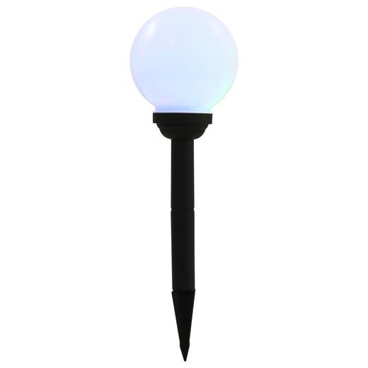 Solar-Auenleuchten 8 Stk. LED Kugelfrmig 15 cm RGB