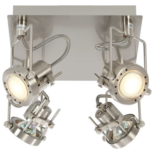 4-Wege Strahler Silbern GU10