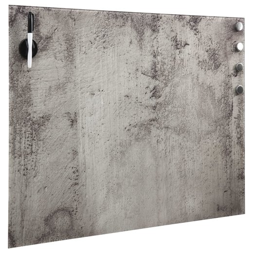 Magnettafel Wandmontage Glas 60 x 60 cm