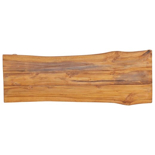 Gartenbank 120 cm Massivholz Teak