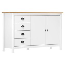 Sideboard Hill Range Wei 1304080cm Kiefer Massivholz