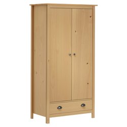 Kleiderschrank mit 2 Tren Hill Range 89x50x170cm Kiefer...