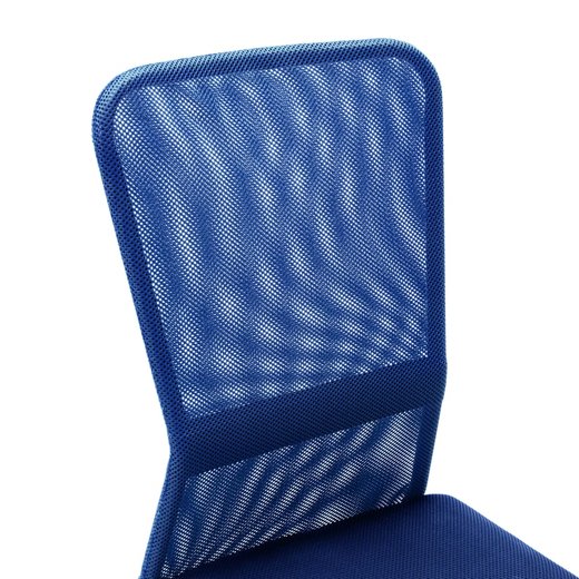 Brostuhl Blau 44x52x100 cm Netzgewebe