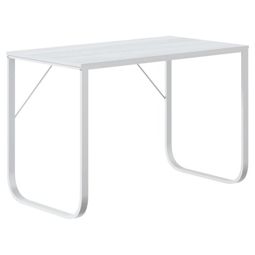 Computertisch Wei 110x60x73 cm Spanplatte