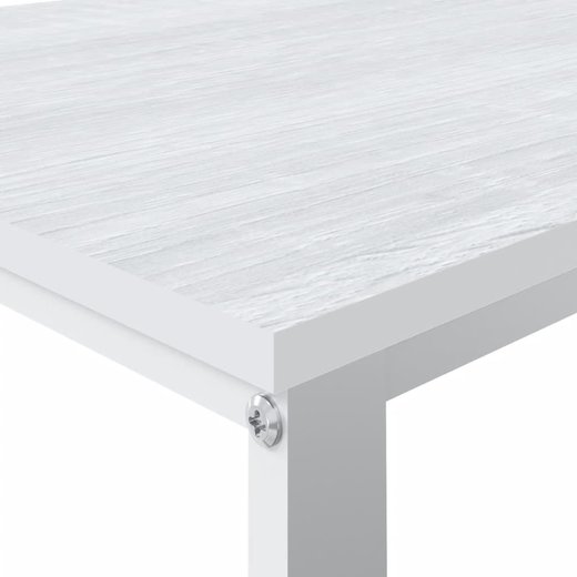 Computertisch Wei 110x60x73 cm Spanplatte